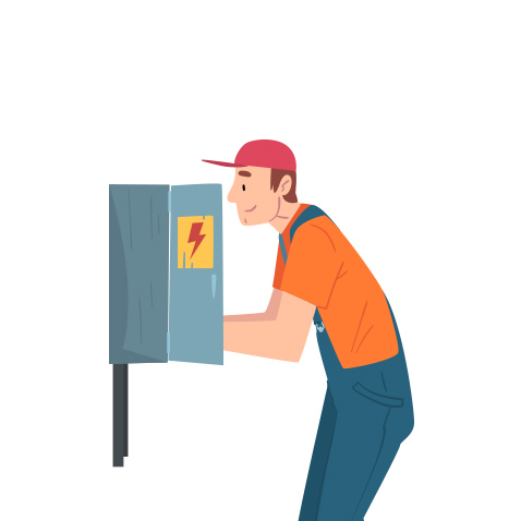 電気工事とは？イラスト