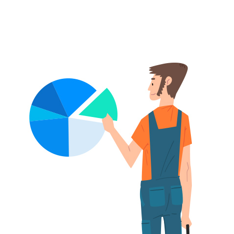 社員の本音アンケートイラスト